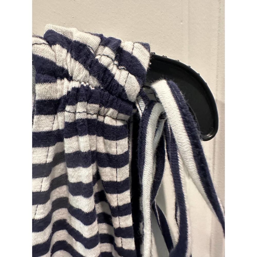 Nordstrom rack STRIPED MAXI DRESS IN NAVY- WHITE BROOKE STRIPE - Picture 7 of 10